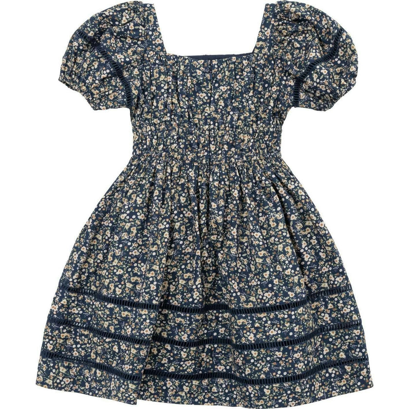 Mini Brooklyn Dress in Navy Dainty Floral