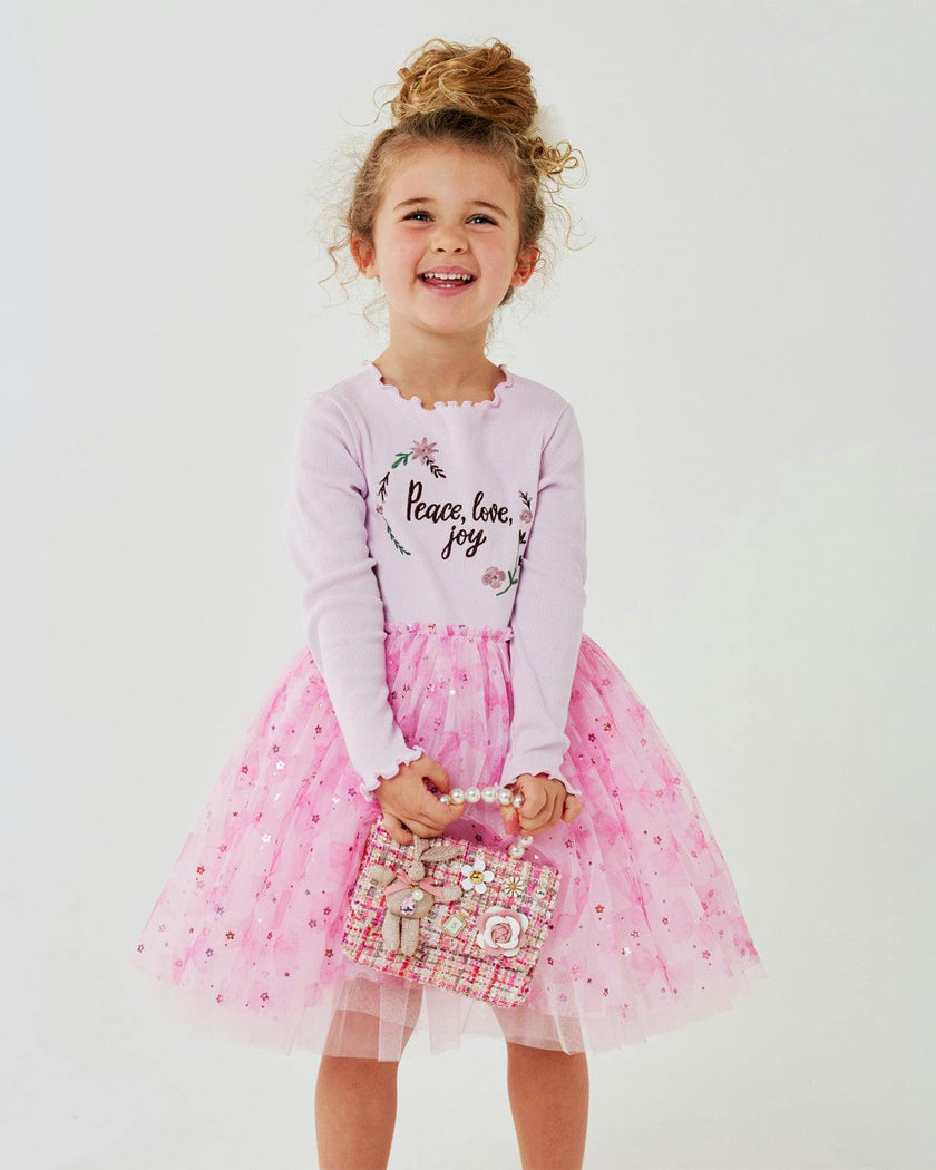 Embroidered Flower Tutu