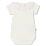 BONPOINT June Neon Detail Bodysuit - Blanc Lait