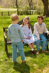 Peter Pan Shirt - Alpine Gingham
