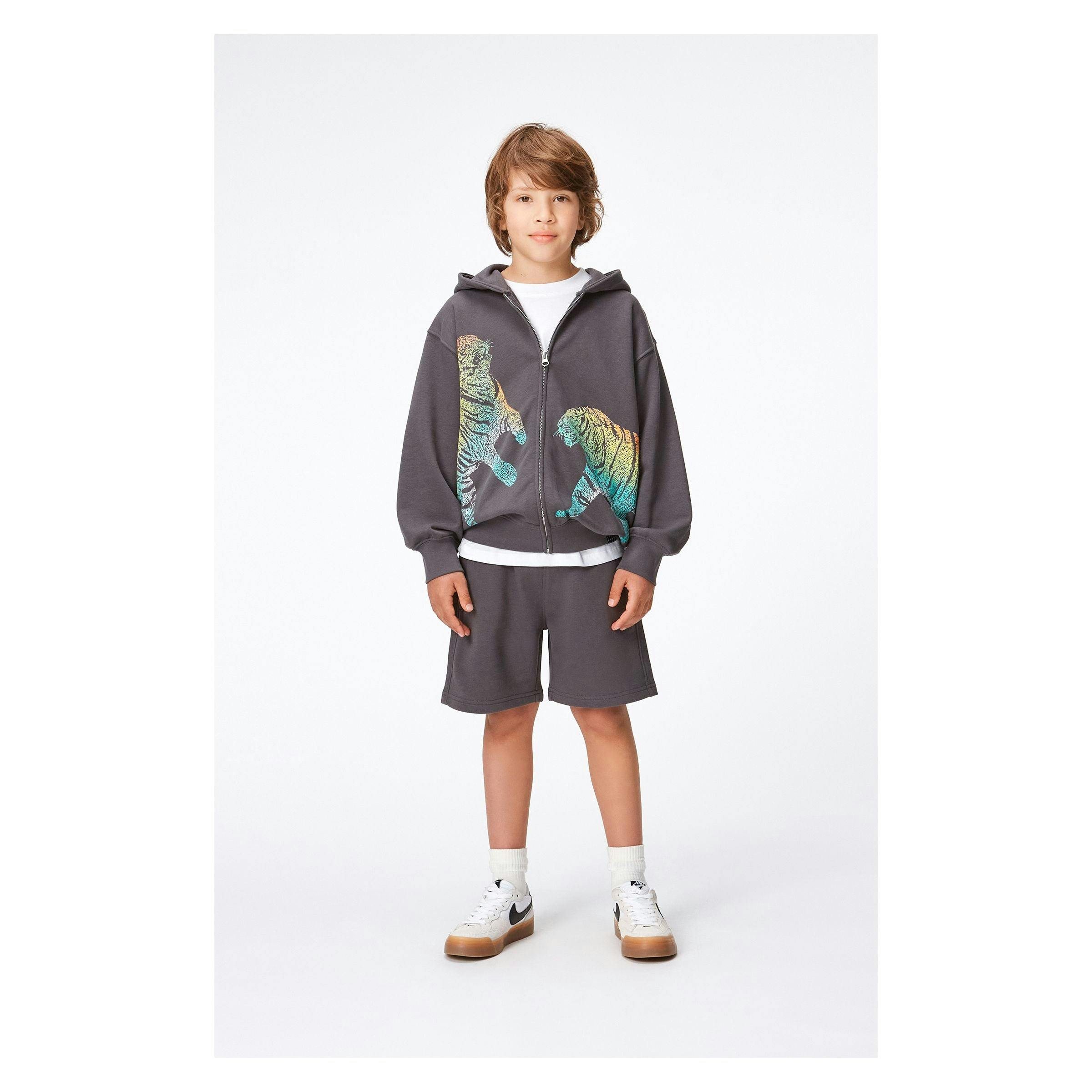 Gray Adian Shorts
