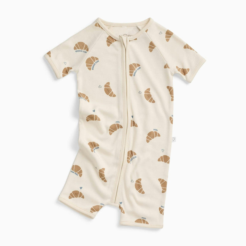 Petit Croissant Summer Baby Pajamas