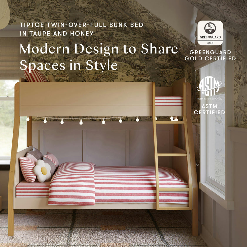 TipToe Twin-Over-Full Bunk Bed