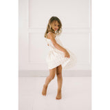 Hikari Pintuck Dress |Golden Blossom