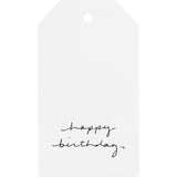 Birthday Script Gift Tags