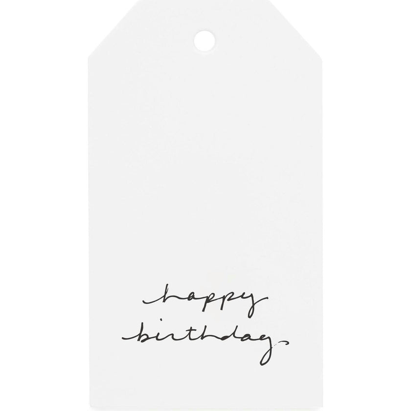 Birthday Script Gift Tags