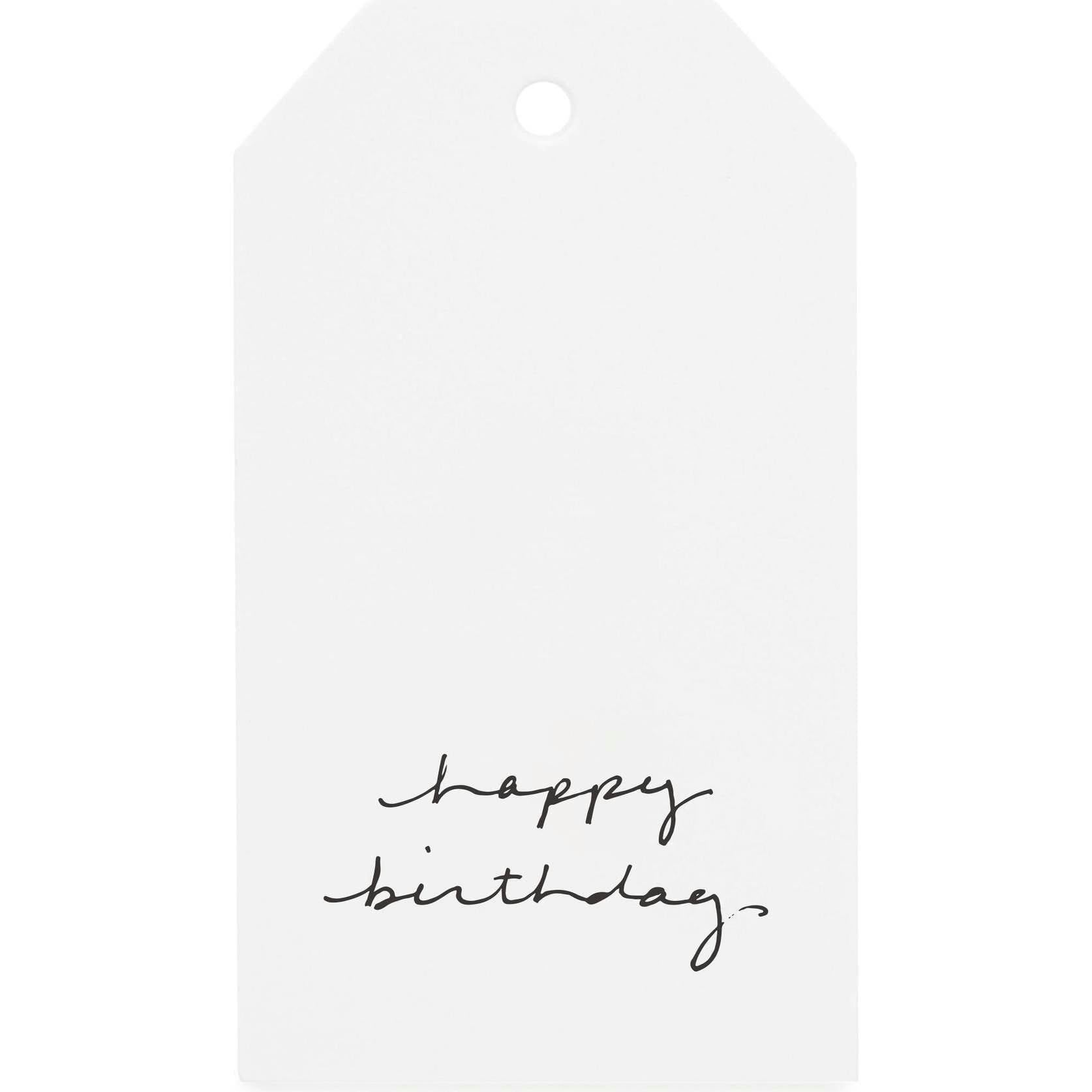 Birthday Script Gift Tags