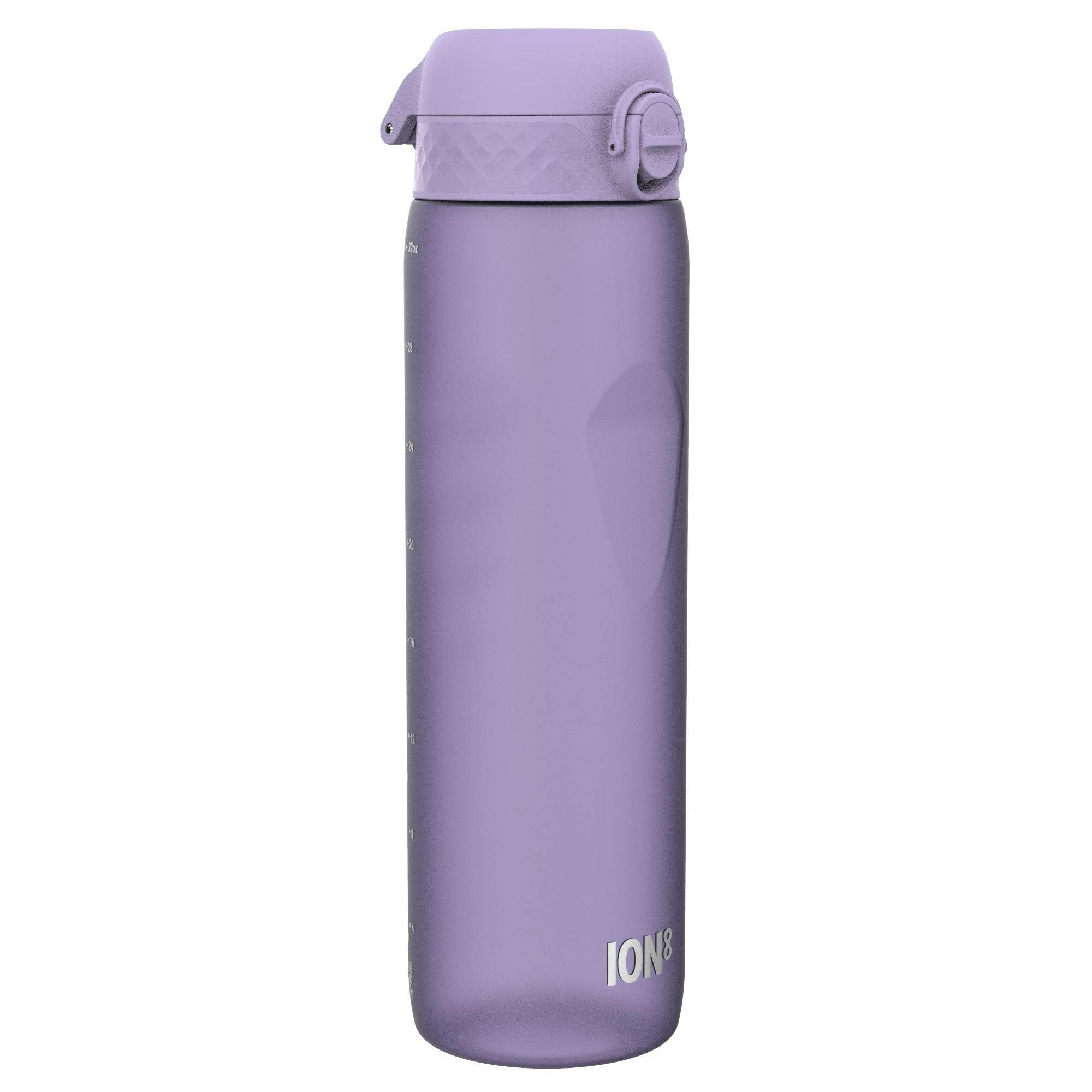 32 oz Ion8 Water Bottle -  BPA Free, Recyclon Plastic - Solid Colors