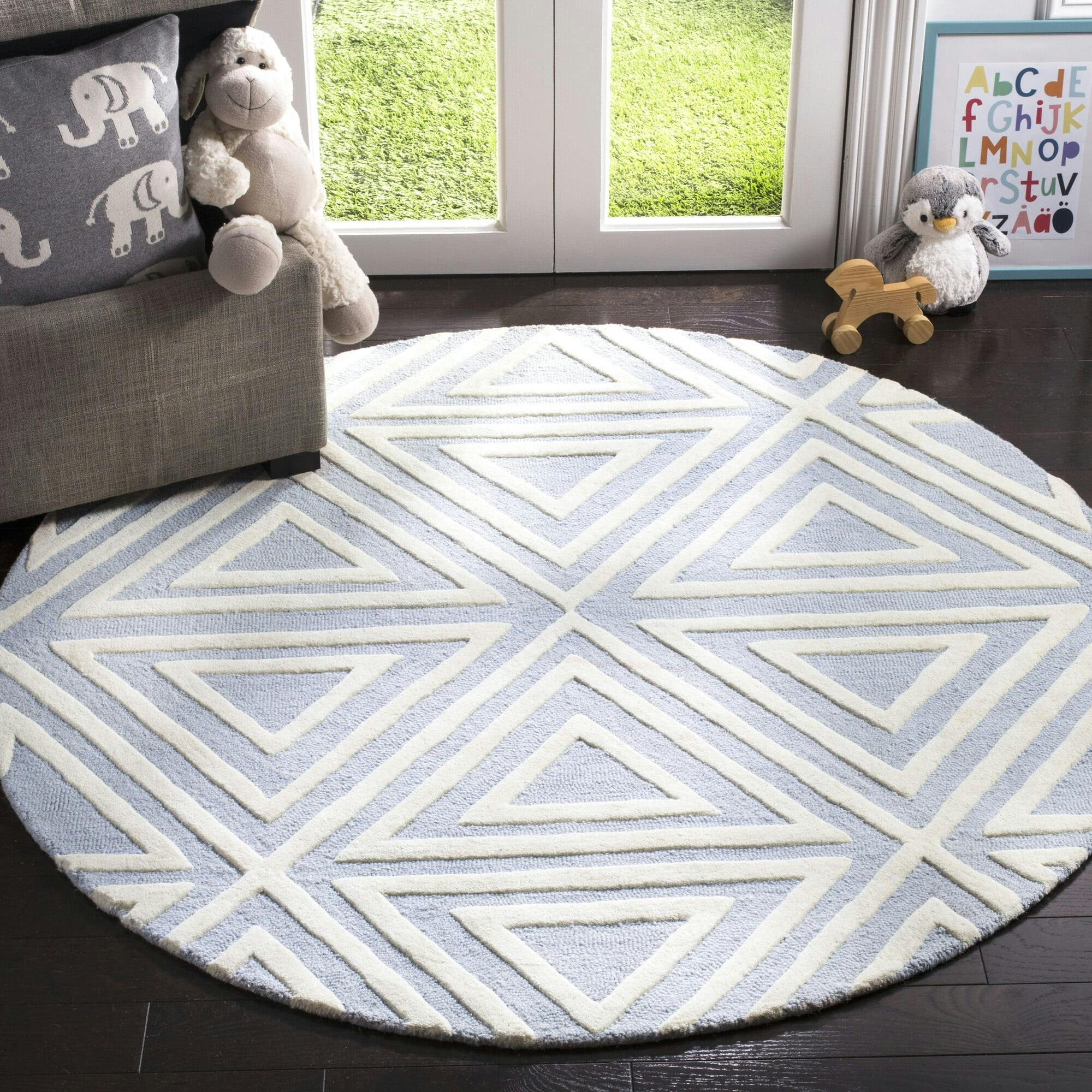 Kids Frankie Rug, Blue