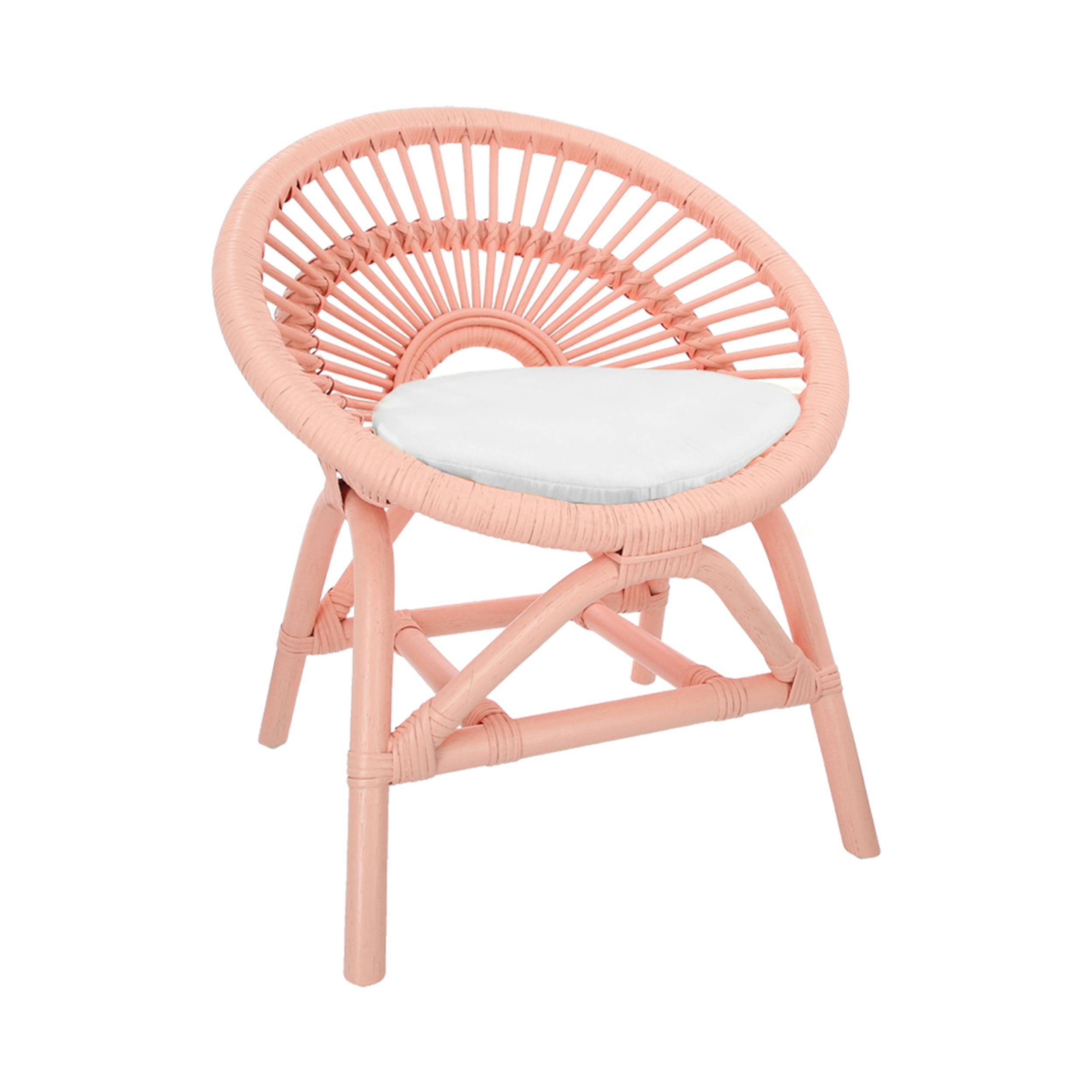 Maya Kids Chair - Peach Pink