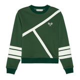 Elle Sweatshirt - Tennis Lines