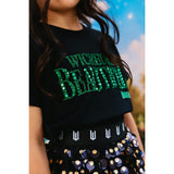 Wickedly Beautiful Tee Black