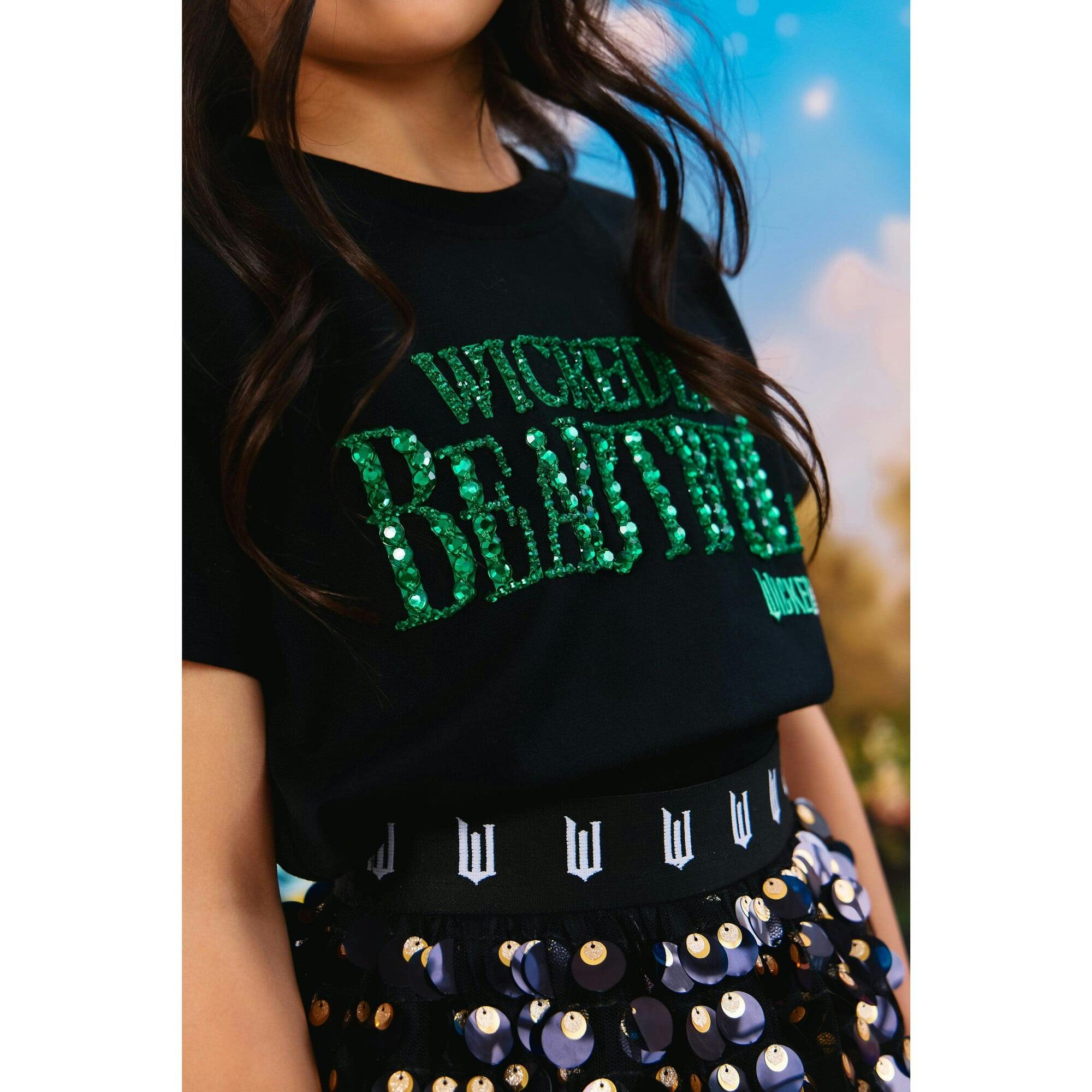 Wickedly Beautiful Tee Black