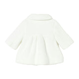 Newborn Girl Terry Cloth Coat