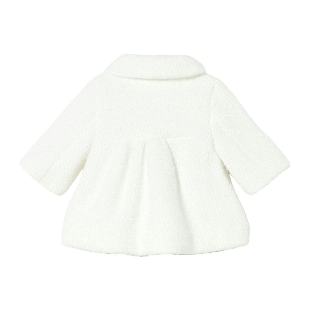 Newborn Girl Terry Cloth Coat