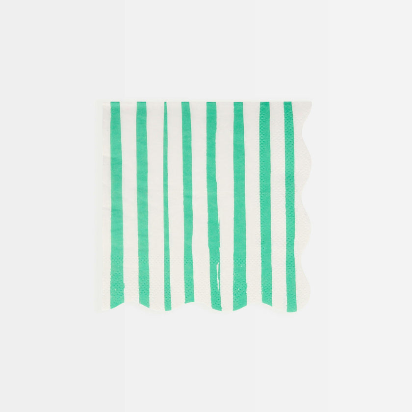 Mixed Stripe Small Napkins