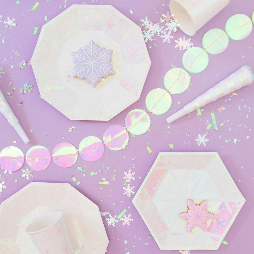 Frosted Large Plates