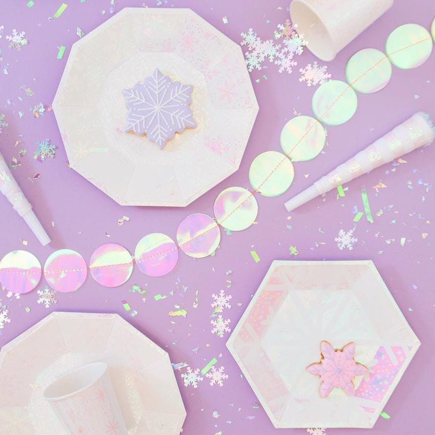 Frosted Large Plates