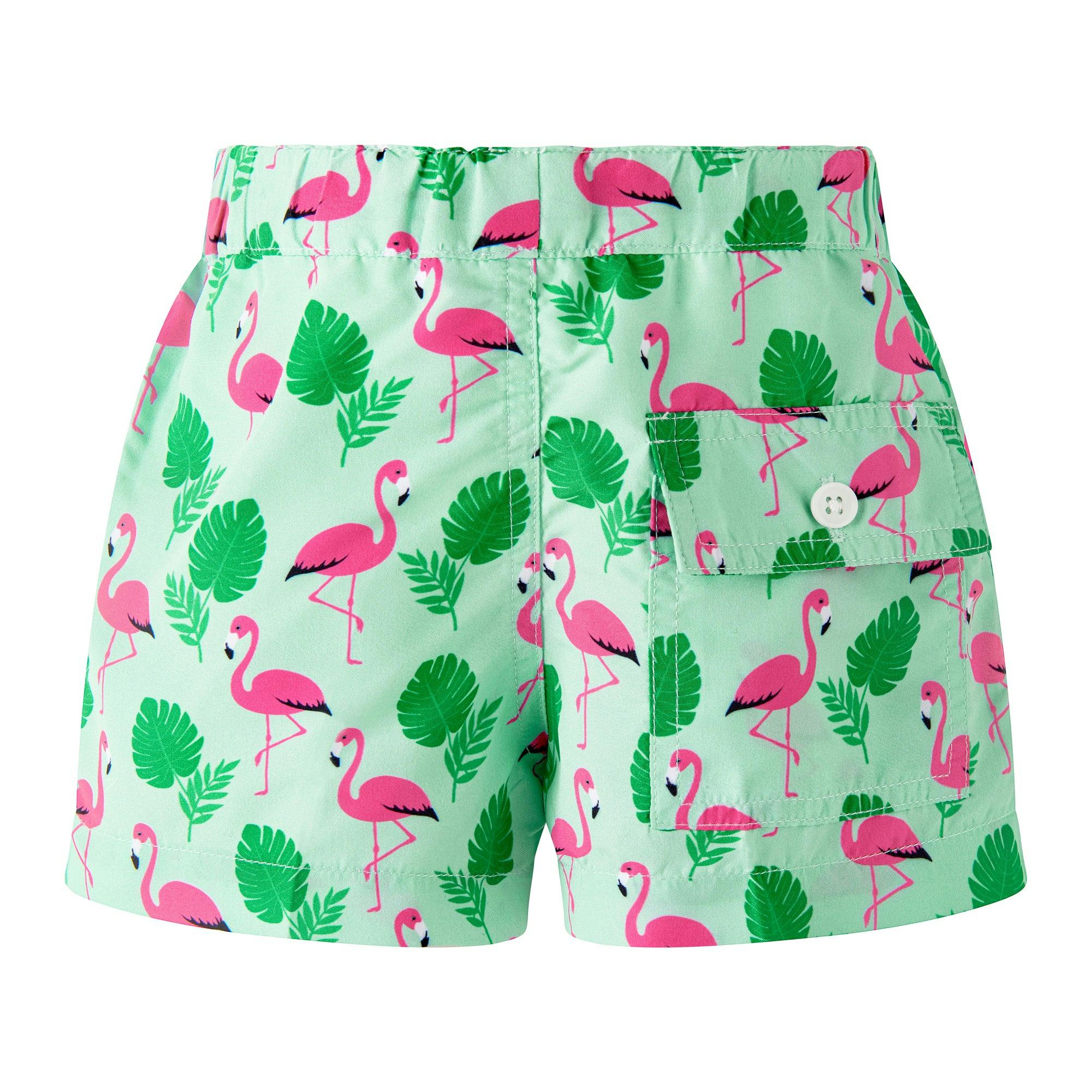 Flamingo Swim Trunks