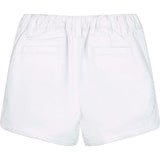 Organic Stretch Chino Pull-On Short, White