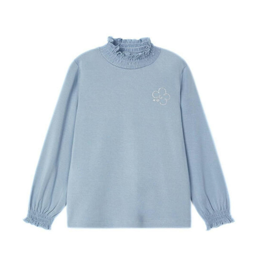 Blue Soft Turtleneck