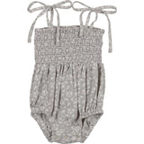 Textured Floral 2-Tired Short Skirt