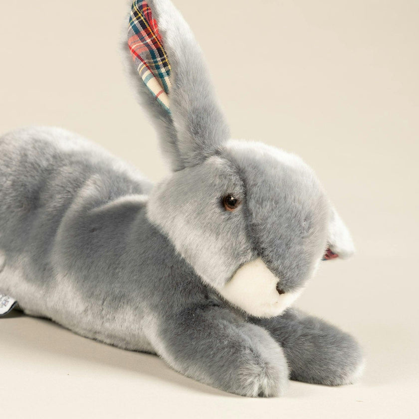 Martin the Rabbit | Blue-Grey | Scottish Print