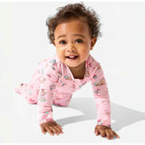 Candy Cane Lane Bamboo Convertible Footie