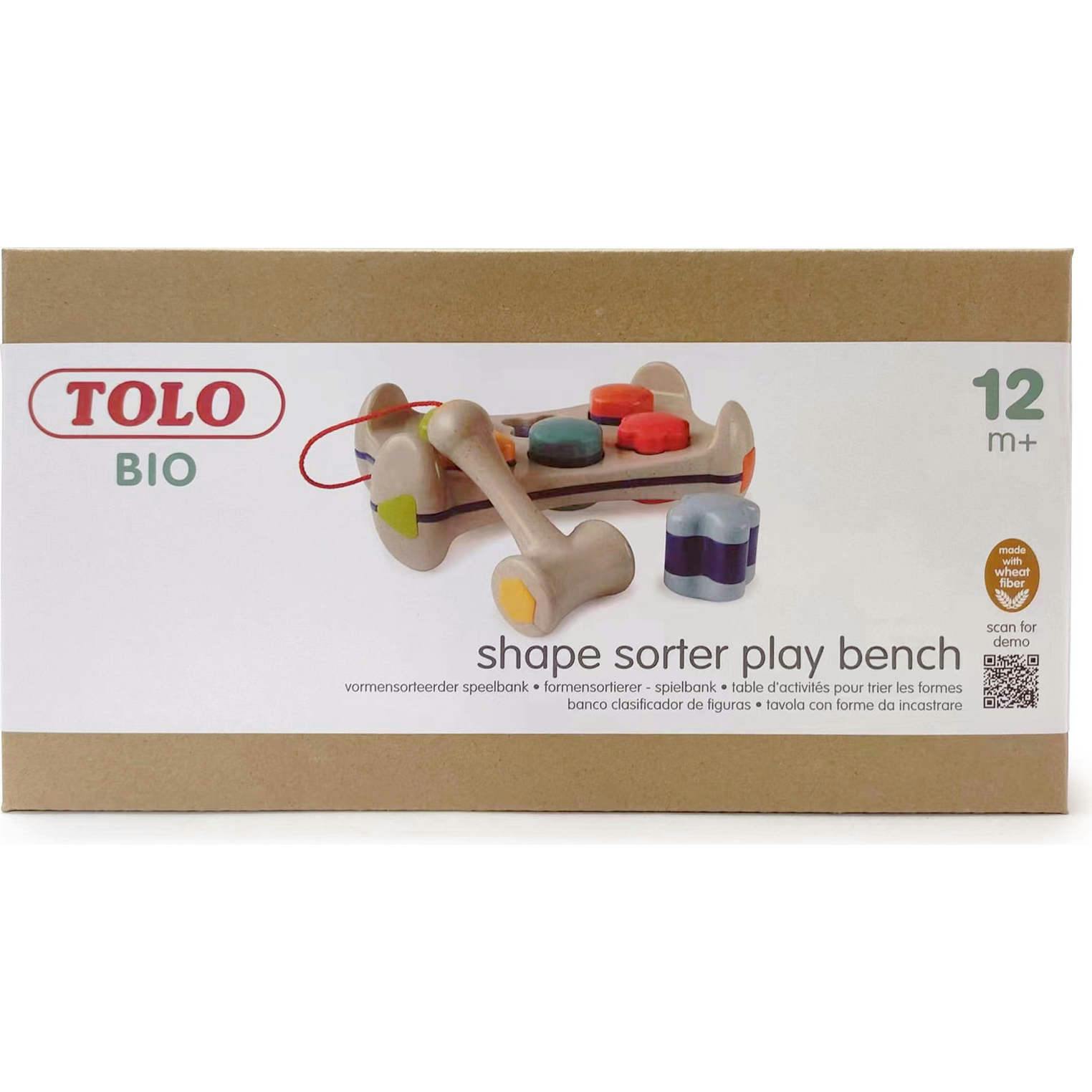 Shape Sorter Play Bench