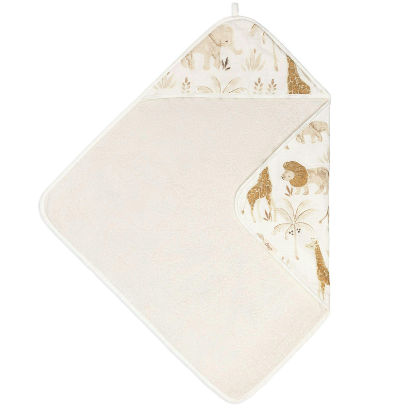 Kendi Safari Animal Hooded Baby Bath Towel