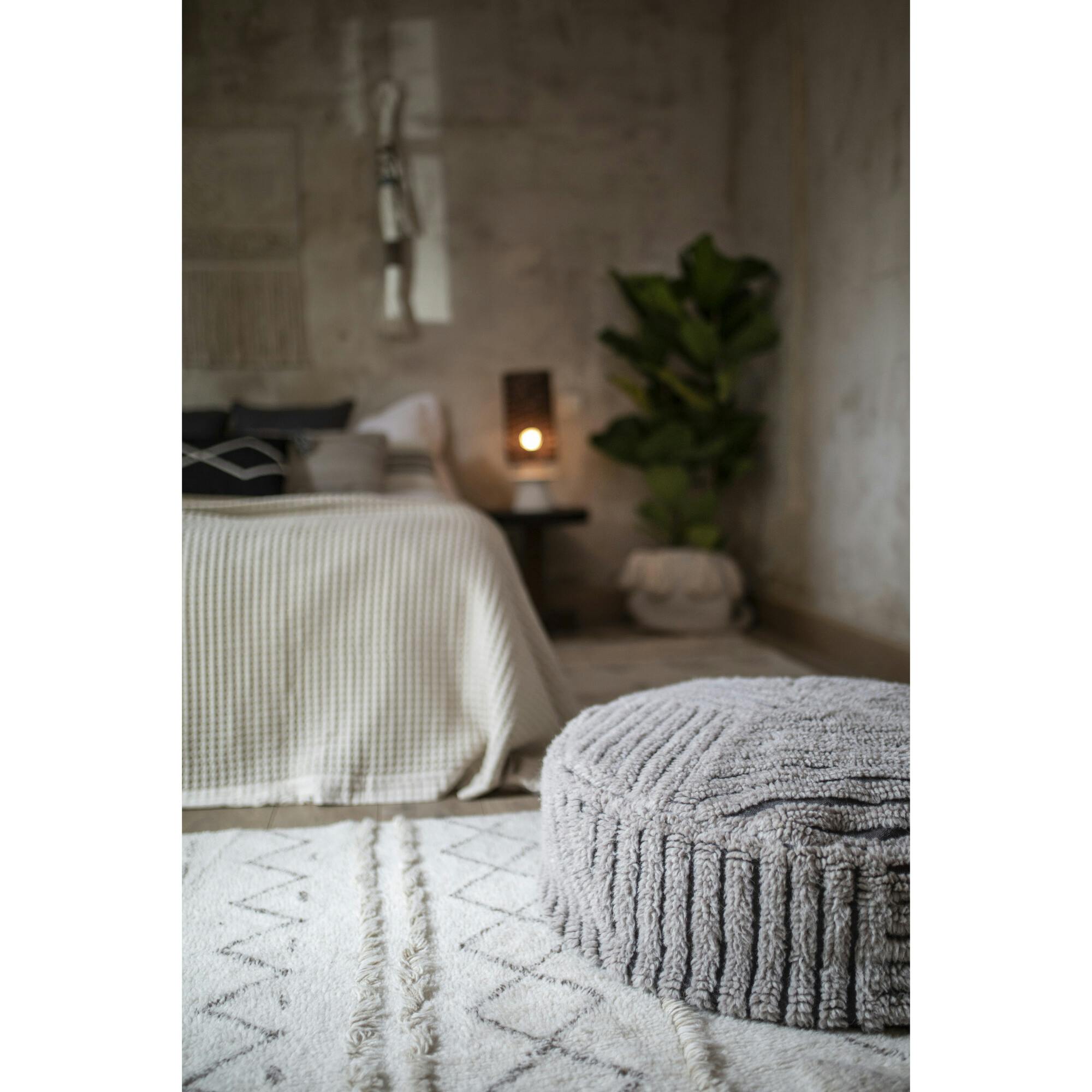 Fields Woolable Pouffe