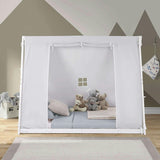 Kid's Tent Twin Floor Bed