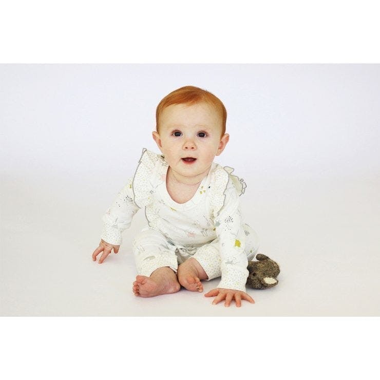 Organic Magical Forest Romper, Multi