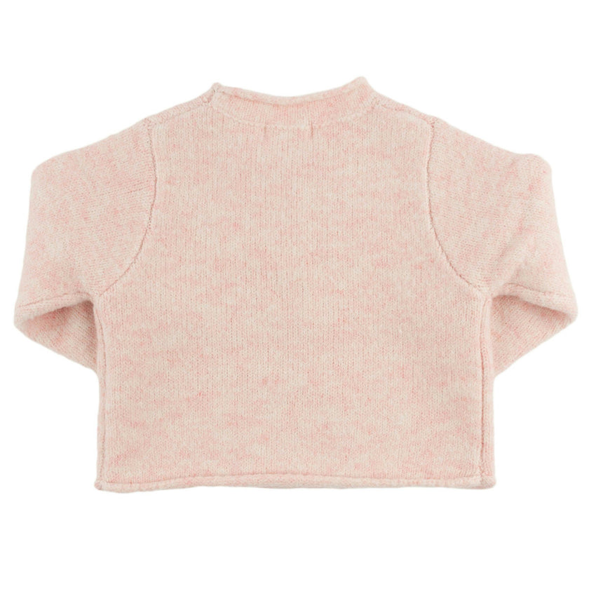 "grandma loves me" Heather Roll-Edge Pullover