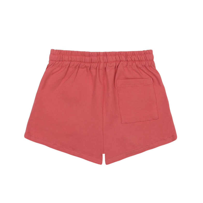 Boys Poppy Red Ultra-Soft Twill Short