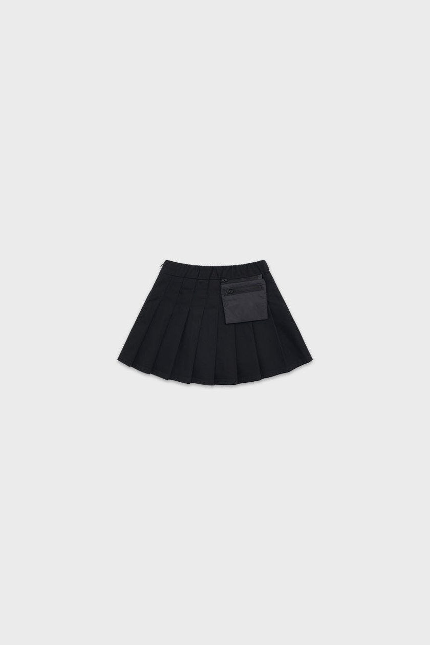 Organic Cotton Pleated Skirt