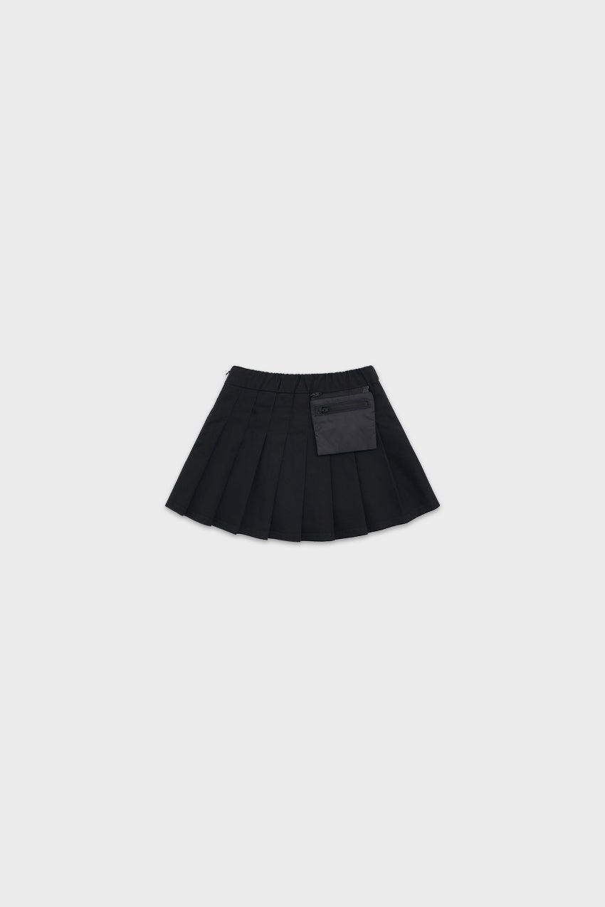 Organic Cotton Pleated Skirt