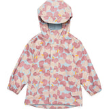 Recycled Waterproof Raincoat, Pink