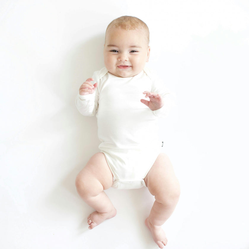 Long Sleeve Bodysuit in Cloud