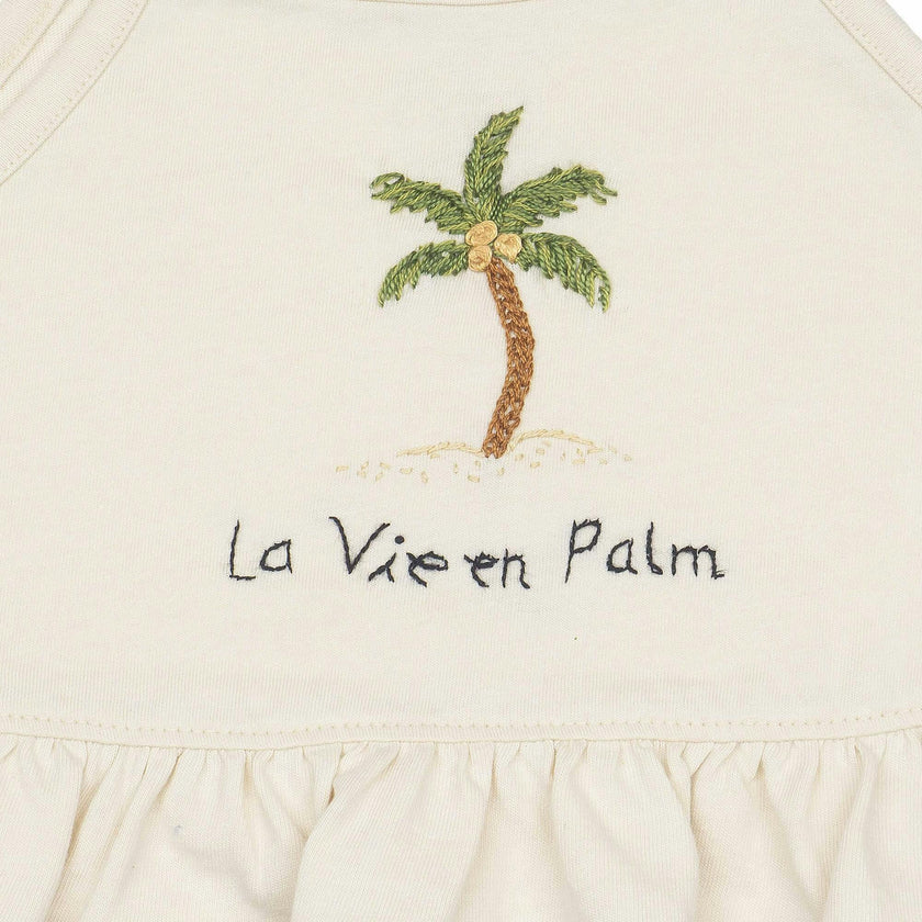 Wide-Leg Pant Set in La Vie en Palm