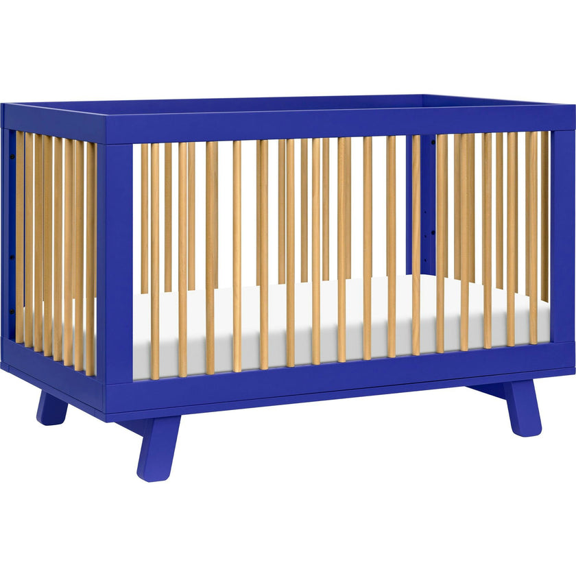 Hudson 3-In-1 Convertible Crib With Toddler Bed Conversion Kit