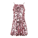 Rose Stardust Paillette Dress