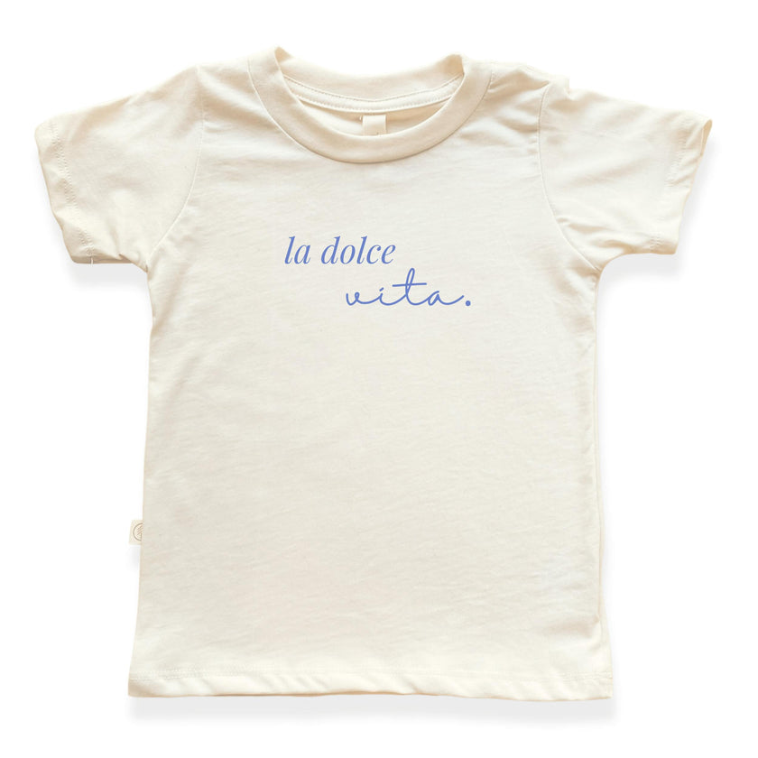 La Dolce Vita Organic Kids T-shirt