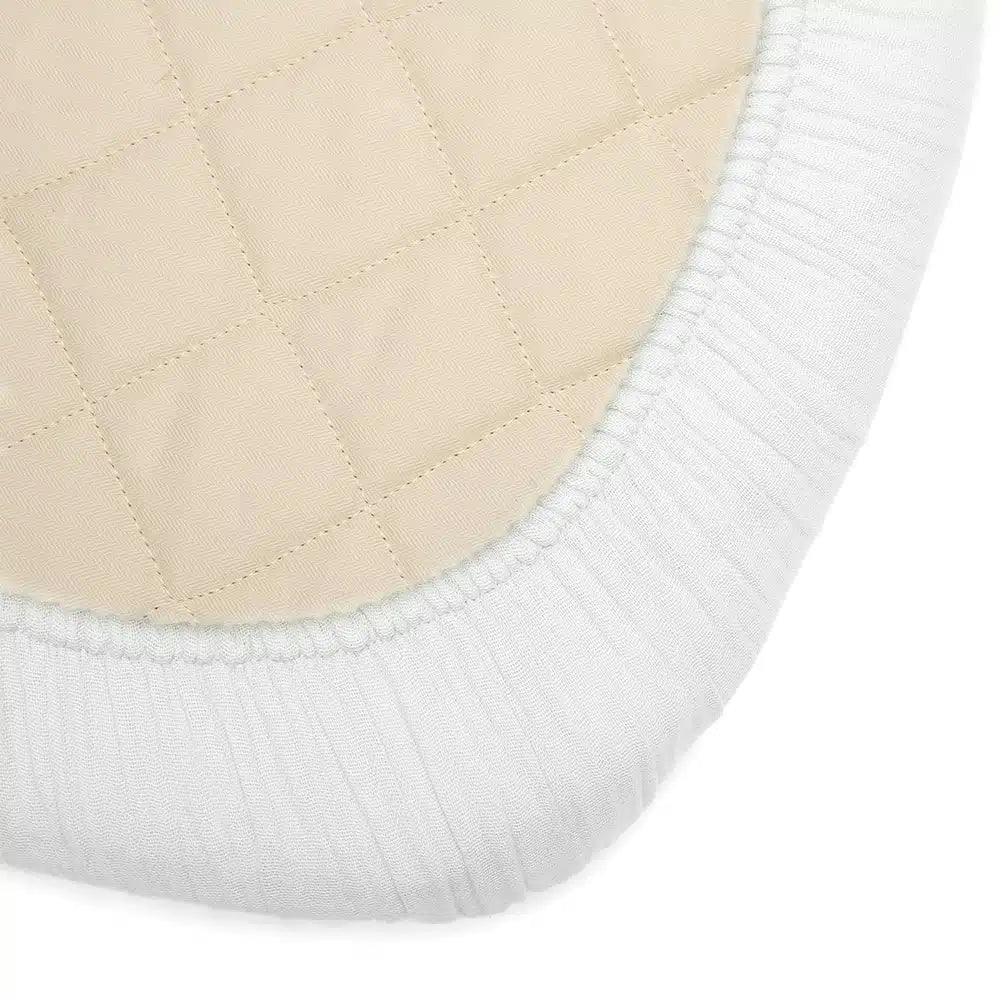 Fitted sheet for YOMI 160 Junior bed - White