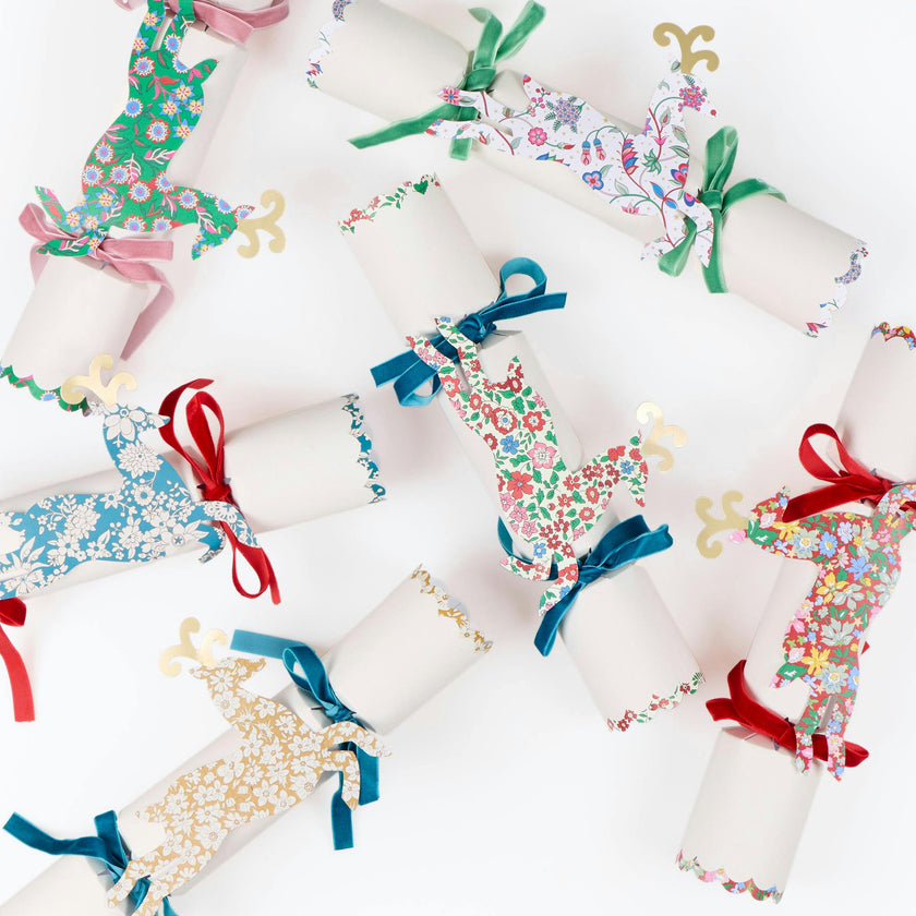 Meri Meri x Liberty Reindeer Crackers