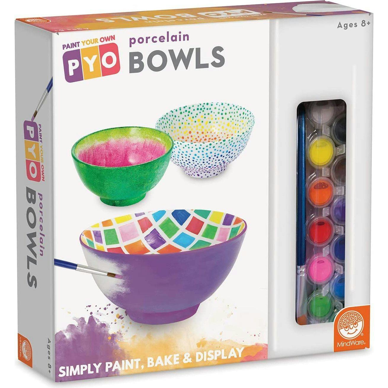 Mindware Paint Your Own Porcelain: Bowls