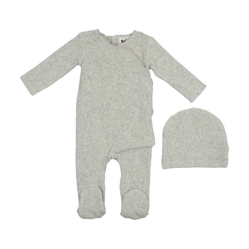 Velour Wrap Footie