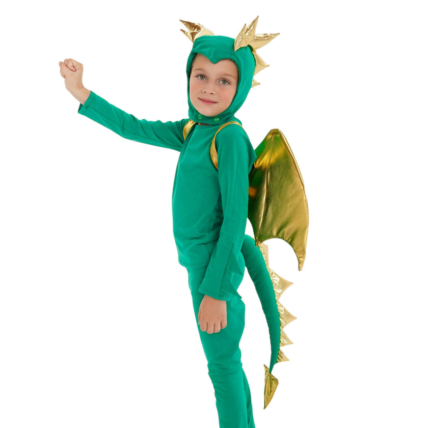 Emerald Sky Dragon Pajama Costume