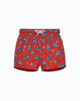 Baby Swimshorts in Red Fish