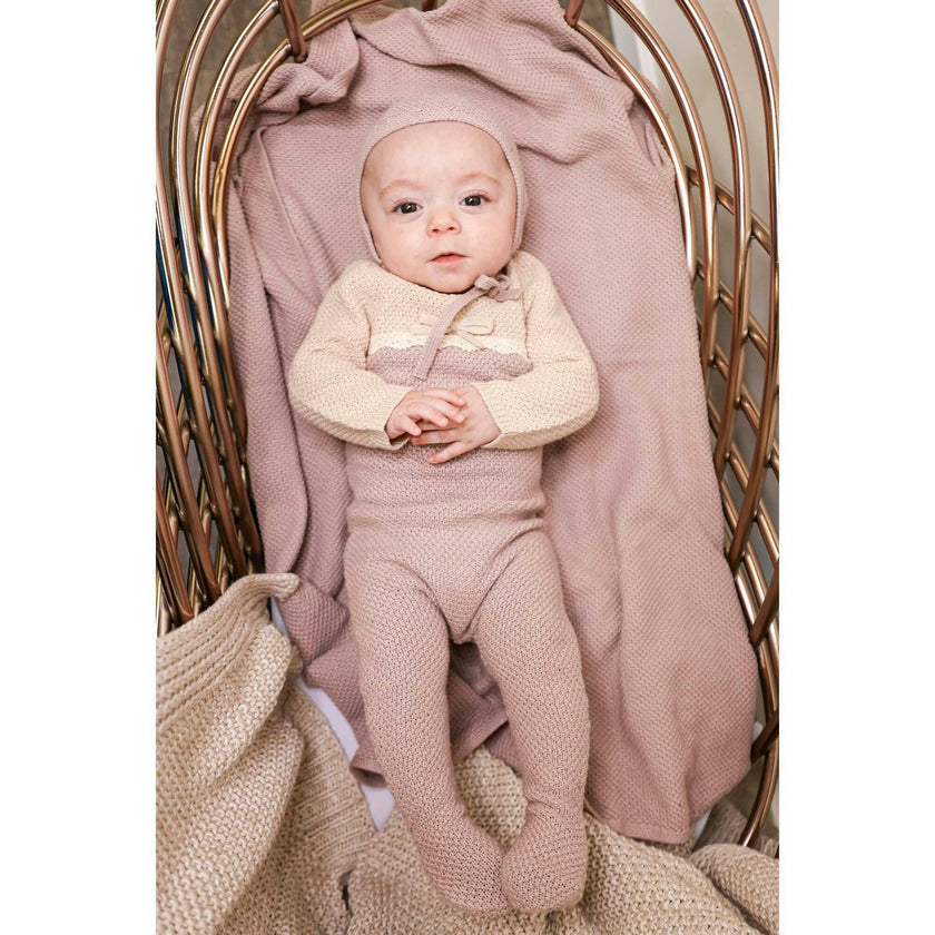Cutie Color-Block Long Sleeve Footie